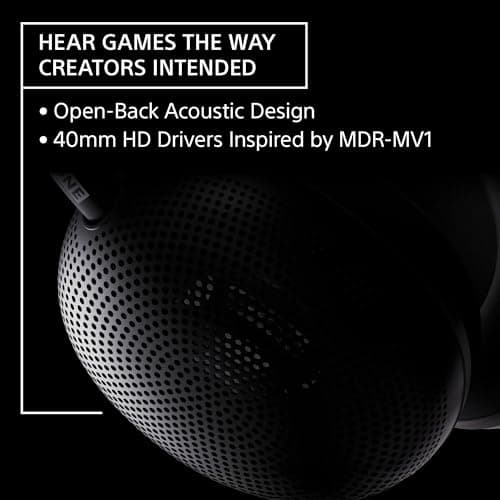 Sony INZONE H6 Air Open-Back Wired Gaming Headset for PC, PS5 & Mobile – Ultra‑Lightweight Over‑Ear Headphones, Detachable High-Fidelity Mic, 360 Spatial Sound, USB‑C Audio Box — view 2