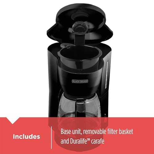 BLACK+DECKER Single-Serve Coffee Maker with 50oz Reservoir — view 3