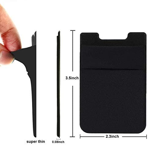 Fulgamo Phone Wallet Stick on,Card Holder for Phone Case,Phone Card Holder — view 3