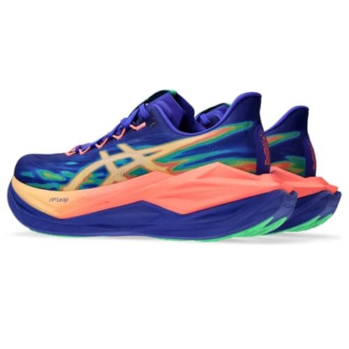 ASICS Unisex SUPERBLAST 3 Running Shoes, 10M / 11.5W, Cobalt Burst/Light Orange — view 2
