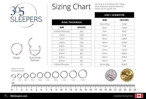 (18G 5mm) Surgical Steel Septum Tragus Helix Hinged Segment Nose Lip Ring Hoop Earrings Body Piercing Jewellery — view 5