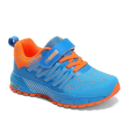 KUBUA Kids Sneakers Lightweight Boys Girls Tennis Shoes — view 5