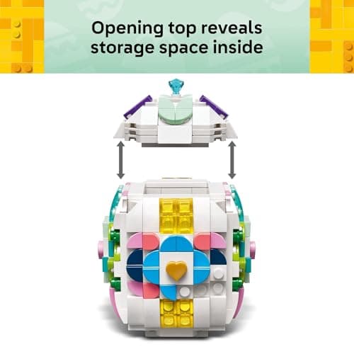 LEGO Decorative Easter Egg Building Toy for Girls & Boys - Springtime Craft Activity for Kids, Ages 8+ - Basket Stuffer or Gift Idea for Easter, Birthdays, & Special Occasions - 40816 — view 2