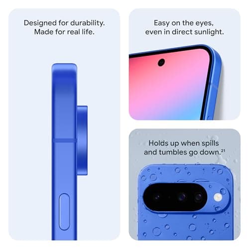 Google Pixel 10 - Unlocked Smartphone with Gemini - Indigo - 128 GB — view 3