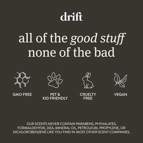 Drift Car Air Freshener - The Original Wood Air Freshener - Car Odor Eliminator - Long Lasting Scent - Auto Accessories - Metal Clip - Essential Oils - Clean Ingredients - Amber Scent Starter Kit — view 5