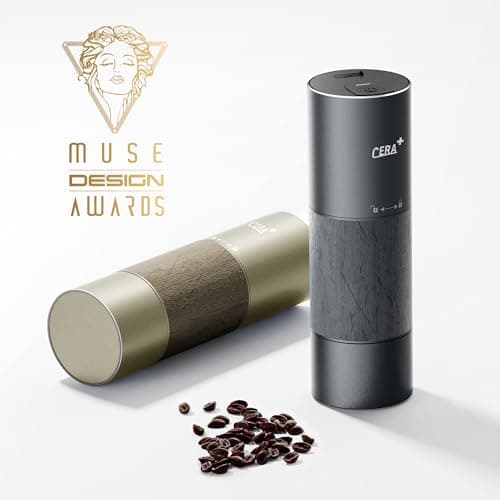 CERA+ Portable Espresso Maker & Grinder Bundle, Coffee Kit — view 6