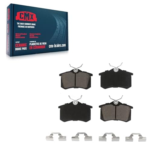 Rear Ceramic Disc Brake Pads CMX-D340A For Volkswagen Jetta Beetle Audi Passat Golf A4 Quattro A6 TT Cabrio SportWagen Allroad S4 R32 A8 S8 S6 City