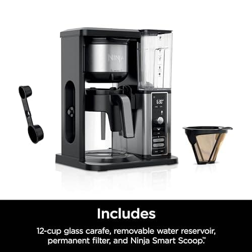 Ninja Hot & Iced XL Coffee Maker with Rapid Cold Brew, Black, CM371 — view 8