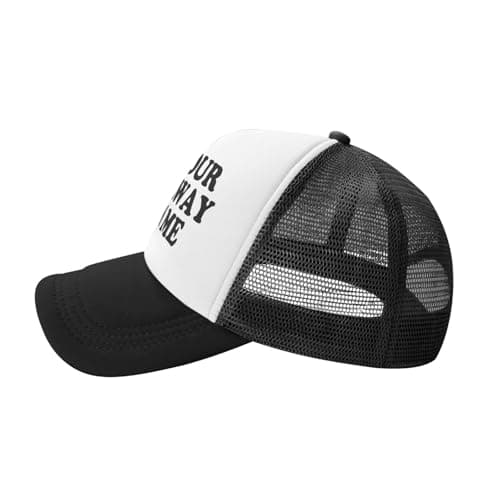 Get Your Kids Away from Me Funny Trucker Hats for Adult Humor Snapback Hat Adjustable Dirty Joke Gag Caps Party Gag Gifts for Men Women — view 4