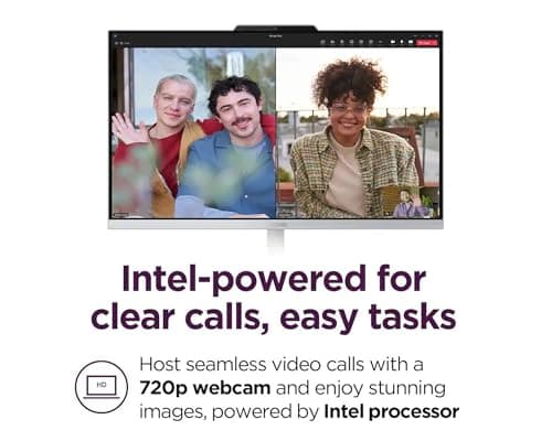 Lenovo A100 All in One Desktop Computer for Home Office, 23.8 Inch IPS FHD Display, Intel N100 Processor, 16 GB RAM, 512 GB SSD, Intel UHD Graphics, Wired Keyboard & Mouse, Windows 11 Pro, Accessories — view 5