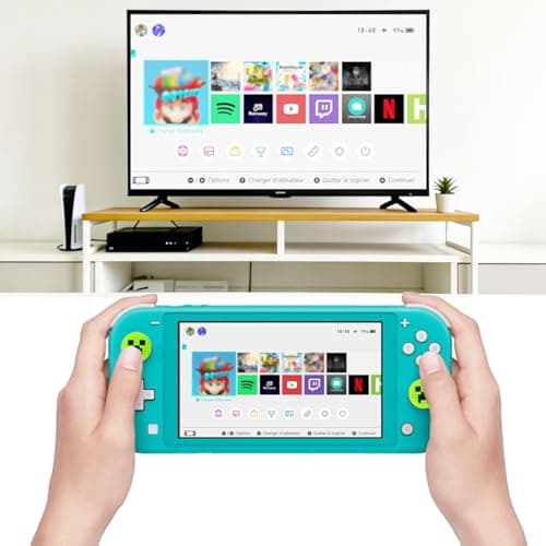 Thumb Grips Caps for Nintendo Switch 1/ OLED/Lite, 4 Pcs Silicone Thumb Grip Caps for Nintendo Switch Joystick Cover Cute Accessories Joy con Thumb Grips - Green — view 4