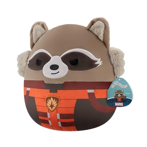 Squishmallows Original 12in Marvel Rocket Plush (Medium-Sized) — view 2