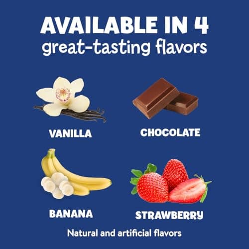 PediaSure Grow & Gain with Immune Support, 27 Vitamins & Minerals for Kids, 7g Protein, Non-GMO, Gluten-Free, Banana, 8-fl-oz Bottle, Pack of 24 — view 6