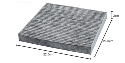 EPAuto CP134 (CF10134) Premium Cabin Air Filter includes Activated Carbon — view 5