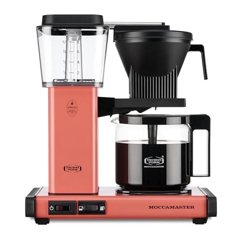 Technivorm Moccamaster 53634 KBGV Select 10-Cup Coffee Maker Sorbet, 40 Ounce, 1.25l