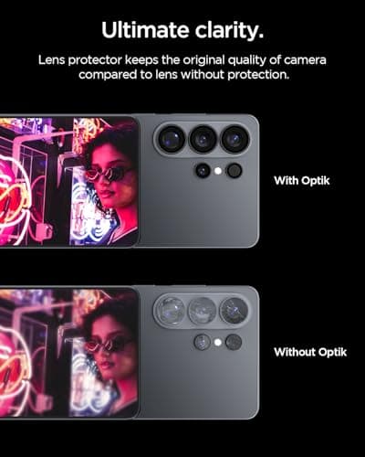 Spigen Camera Lens Screen Protector [GlasTR EZ Fit Optik Pro] Designed for Galaxy S26 Ultra [Case Friendly][2 Pack] — view 6