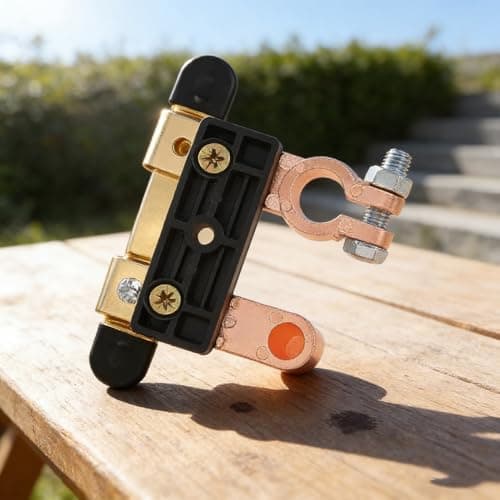 Battery Disconnect 12V/24V - Top Post Knife Blade Master Switch for Marine Car Boat RV ATV Vehicles — view 5