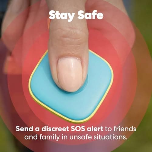 Life360 Tile - Bluetooth Tracker, Keys Finder and Item Locator for Keys, Bags and More. Phone Finder. Both iOS and Android Compatible. 1-Pack (Aqua Lemon) — view 6