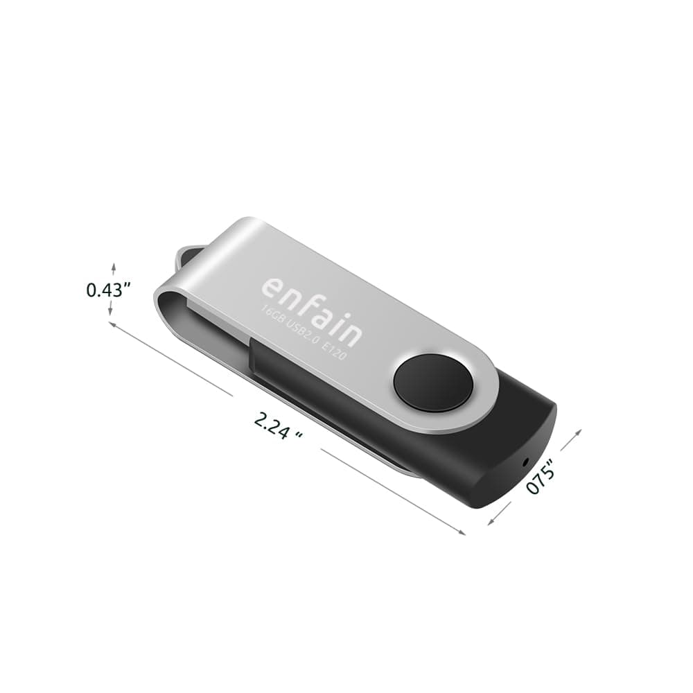 128GB Dual USB Type-C & USB 3.0 Flash Drive – Swivel Design, High-Speed, Portable Memory Stick for Phones, Laptops & PCs (Black, 1 Pack) — view 4