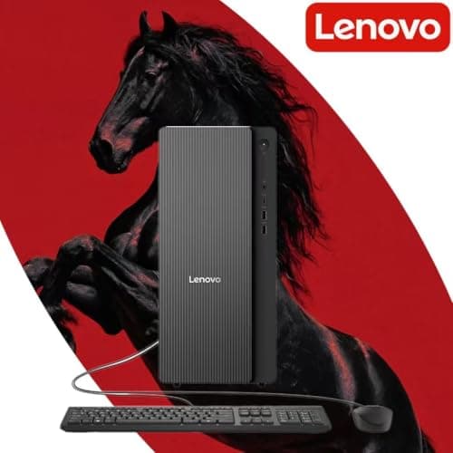 Lenovo IdeaCentre Secure & Productive Business Tower Desktop, Intel 10-Core Ultra 5 225, 8GB DDR5 RAM, 756GB Storage(256GB SSD & 500GB HDD), HDMI + VGA, Wi-Fi 6E, RJ-45, USB-C, Windows 11 Pro