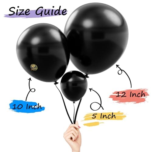 AFTERLOON® Biodegradable Balloons 24 pcs Pearlized White/Pink/Fuchsia 12 Inch Pearl Color, Pearlescent Thickened Extra Strong Latex Helium Float, Colorful Bulk Color ballon Globos Para De Kids