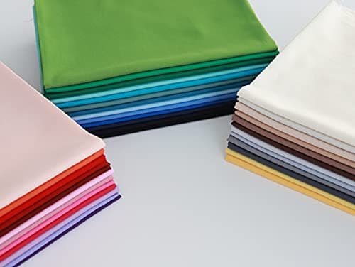 COTTONVILL 20COUNT Cotton Solid Quilting Fabric (10inch square, 13-Maize) — view 5