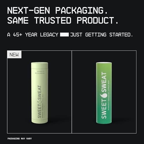Sports Research Sweet Sweat­® Workout Enhancer Gel Thermogenic Exercise Topical Gel for Faster Sweating - 6.4 oz Stick