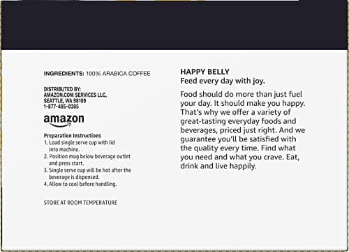 Happy Belly Light Roast Coffee Pods, Breakfast Blend, Compatible with Keurig 2.0 K-Cup Brewers, 24 Count — view 5