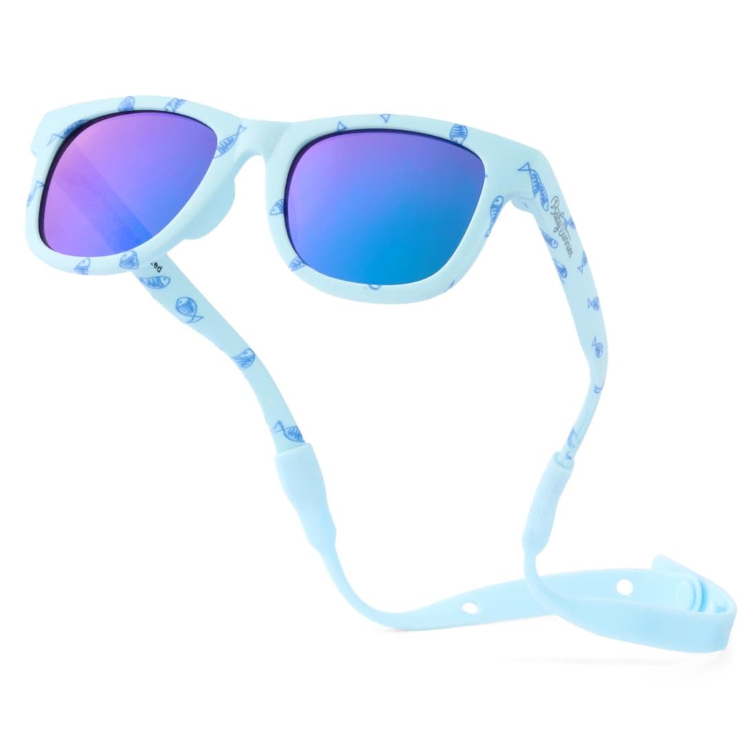 BABY SUNNIES Gafas de sol para bebé con correa, irrompibles y flexibles, para bebés de 0 a 24 meses — view 17