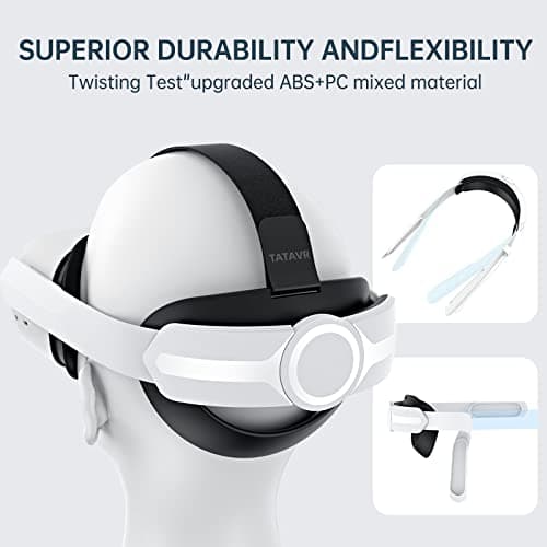 Hard Carrying Case Compatible with Oculus Quest 2 Accessories VR Headset, Travel Storage Bag (Gray case with uncharged Head Strap) — view 4