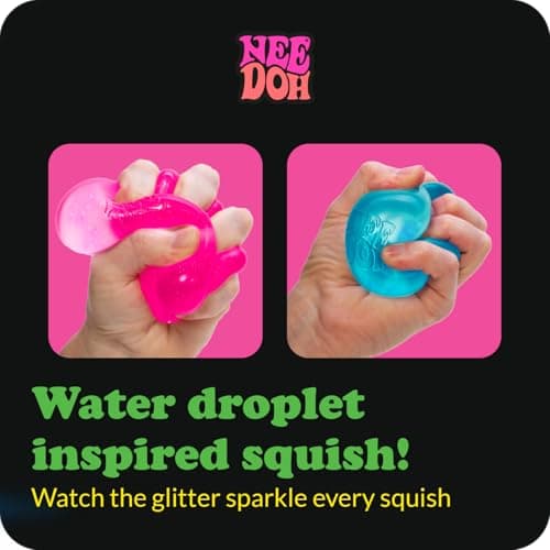 Schylling NeeDoh Dream Drop - Sensory Squeeze Toy with Dreamy Smooth Squeeze - 3" Tall - Color May Vary (Pack of 1) — view 2