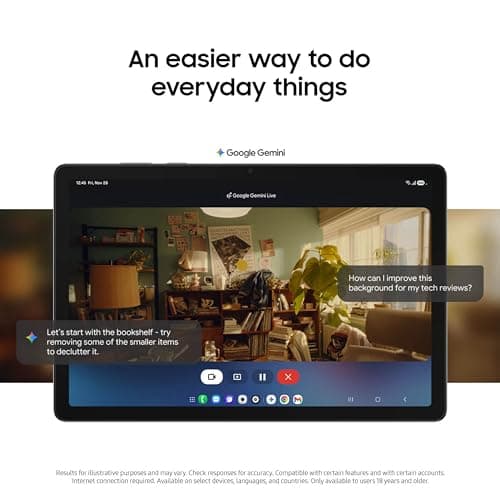 Samsung Galaxy Tab A11+ 6GB RAM, 128GB Storage, Optimized Performance, Long Lasting Battery, Expandable Storage, Large Display, Dolby Atmos Speakers, AI Assist, Slim, Light, 2 Year Warranty, Gray — view 6