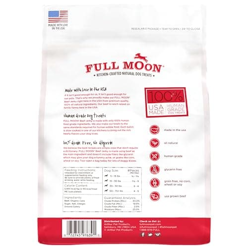 Full Moon® Beef Jerky Dog Treats 11 oz — view 2