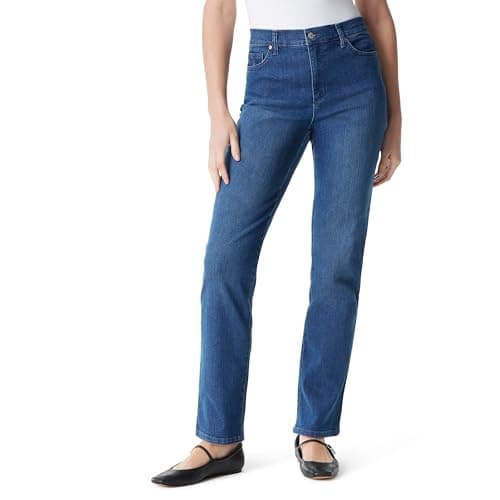 Gloria Vanderbilt Womens Amanda Classic High Rise Tapered Jean Standard