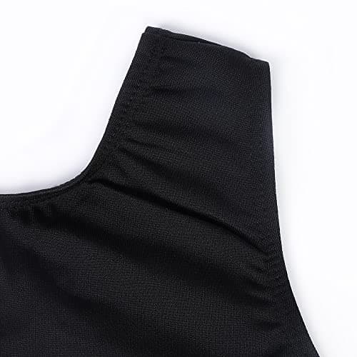 EQSJIU Girls Dance Leotards Shorts Cute Lovely Will Not Fade for Gymnastics Dance Ballet Biketards Black Dance Leotard Girls 7-8 Years — view 3