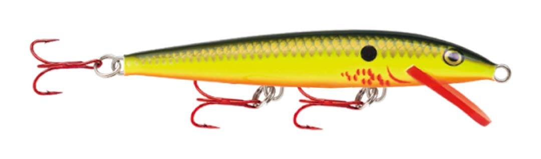 Rapala - Cebo de pesca de superficie para pesca de bass, 4 3/8", madera, punta de aguja, azul y negro — view 14