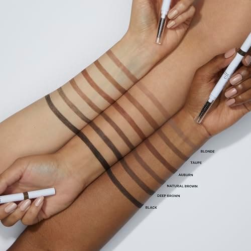 e.l.f. Instant Lift Brow Pencil, Dual-Sided, Precise, Fine Tip, Shapes, Defines, Fills Brows, Contours, Combs, Tames, Auburn, 0.006 Oz — view 2