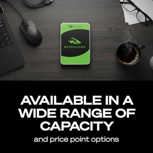 Seagate BarraCuda 4TB Internal Hard Drive HDD – 3.5 Inch Sata 6 Gb/s 5400 RPM 256MB Cache For Computer Desktop PC – Frustration Free Packaging ST4000DMZ04/DM004 — view 3