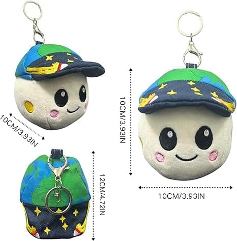 Artemis 2 Rise Pillow, Moon Mission Merch Pillows, Artemis II Rise Plush Keychain for Backpack & Handbags (keychain) — view 2