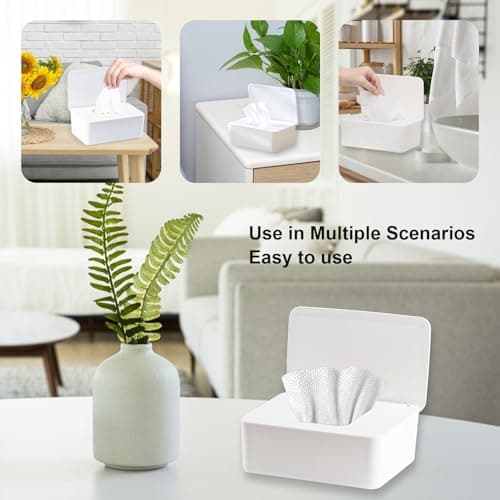 1 Pcs Diaper Wipes Dispenser,Refillable Wipe Container, Wet Wipes Dispenser — view 2