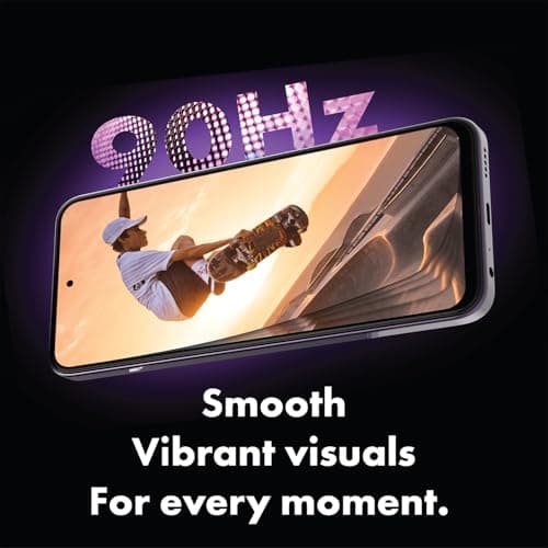 NUU N30 Cell Phone Unlocked for T-Mobile, Mint, Metro, Qlink, Tello 6GB/128GB, Teen Phone, Dual SIM 4G, Octa-Core 6.7" 90Hz HD+, Any Parental APP, Unlocked Android Phones, Purple, 1 Year US Warranty — view 6