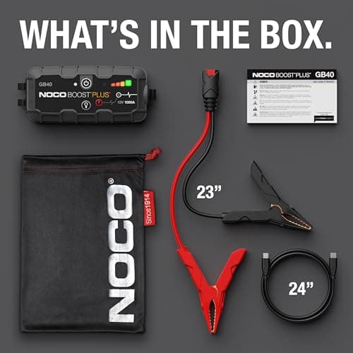 NOCO Boost GB40 12V 1000A UltraSafe Portable Lithium Jump Starter — view 5