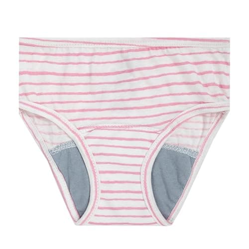Fruit of The Loom Girls Cotton Training Brief Underwear, 3-Pack, Assorted, 2T-3T — view 2