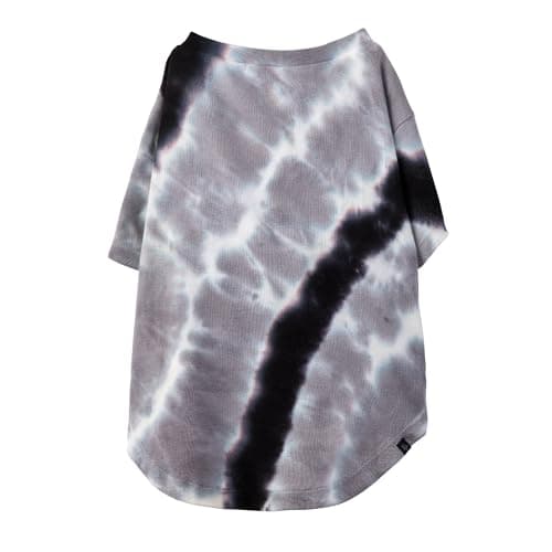 Pet Passion Toby II - The Perfect Tee, 3 Pack Short Sleeve Pet T-Shirt 100% Organic Cotton Tees Clothes for Small, Medium, Large Dogs​​, Black Sand Tie Dye, Small (10-25 lbs) — view 2