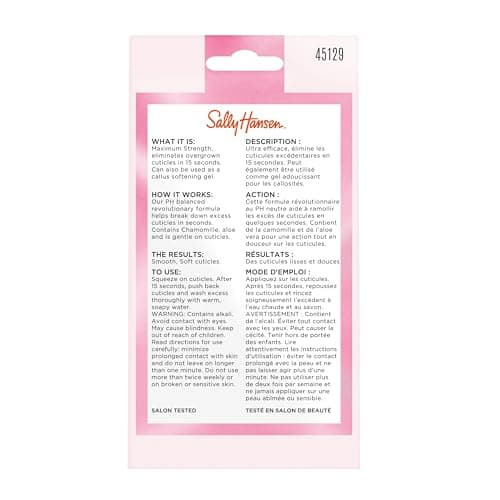 Sally Hansen - Instant Cuticle Remover™, revolutionary gel formula features Chamomile & Aloe, gentle on cuticles, can be used on calluses - 29.5ml — view 5