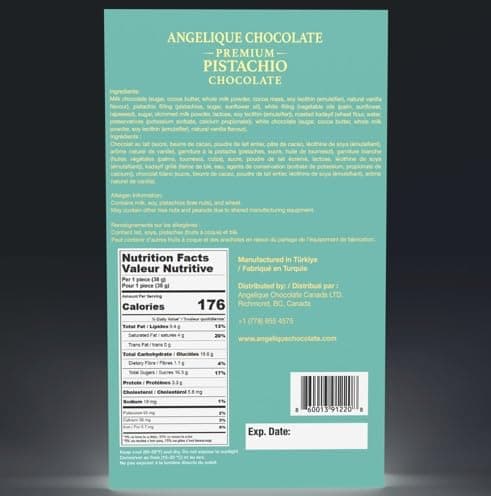 Viral Dubai Chocolate Bar - 6.70 Oz - Pistachio & Crispy Kadayif Bar with Belgian Milk Chocolate – Gourmet Gift