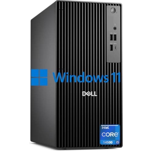 Dell QCT1250 Business Desktop, New OptiPlex Version - Intel 14th Gen i5-14500(Beats Intel 13th Gen i7-13700), 16GB DDR5 RAM, 1TB PCIe SSD, Ultra-Quiet Design, Windows 11