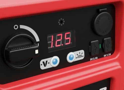Clore Automotive Jump-N-Carry JNC770R 1700 Peak Amp Premium 12 Volt Jump Starter - Red — view 3