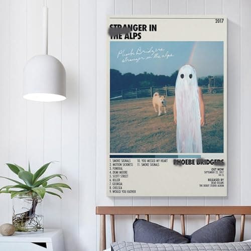 Stranger in The Alps Album Poster Phoebe Bridgers Cover Artistic Poster 08x12inch(20x30cm) — view 4