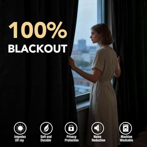 H.VERSAILTEX Blackout Curtains 84 Inch Length 2 Panels Set for Living Room Bedroom, Back Tab Pinch Pleated Thermal Insulated Room Darkening Light Blocking Curtains with Hooks, Baby Pink — view 5